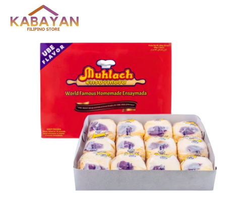 Muhlach Ensaymada Ube Box 12pcs